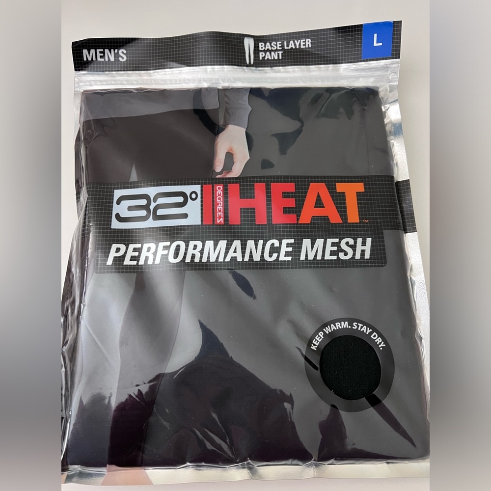32 Degrees Heat Perfomance Mesh Base Layer pant
